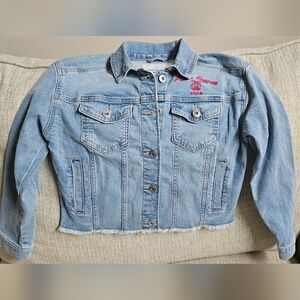 Abercrombie Kids Light Blue Denim Jacket